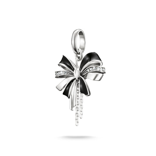 THOMAS SABO Connect Charm Black Bow