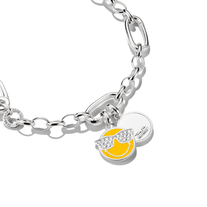 THOMAS SABO SMILEYWORLD® Dollars Charm Pendant Connect
