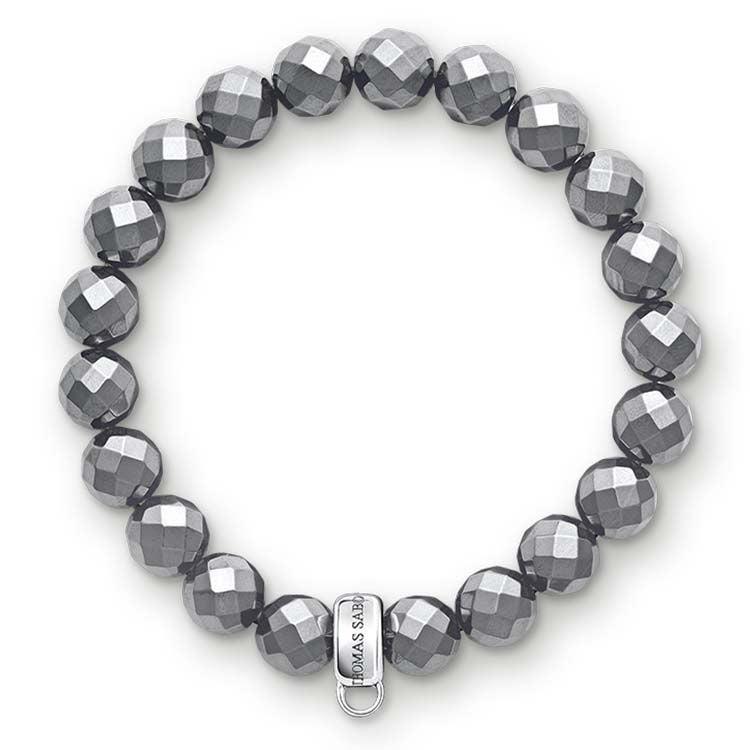 THOMAS SABO CHARM CLUB HEMATITE BRACELET
