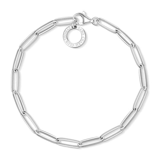 Thomas Sabo Paper Clip Link Silver Bracelet