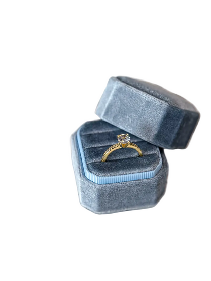 Triple Wedding Ring Box