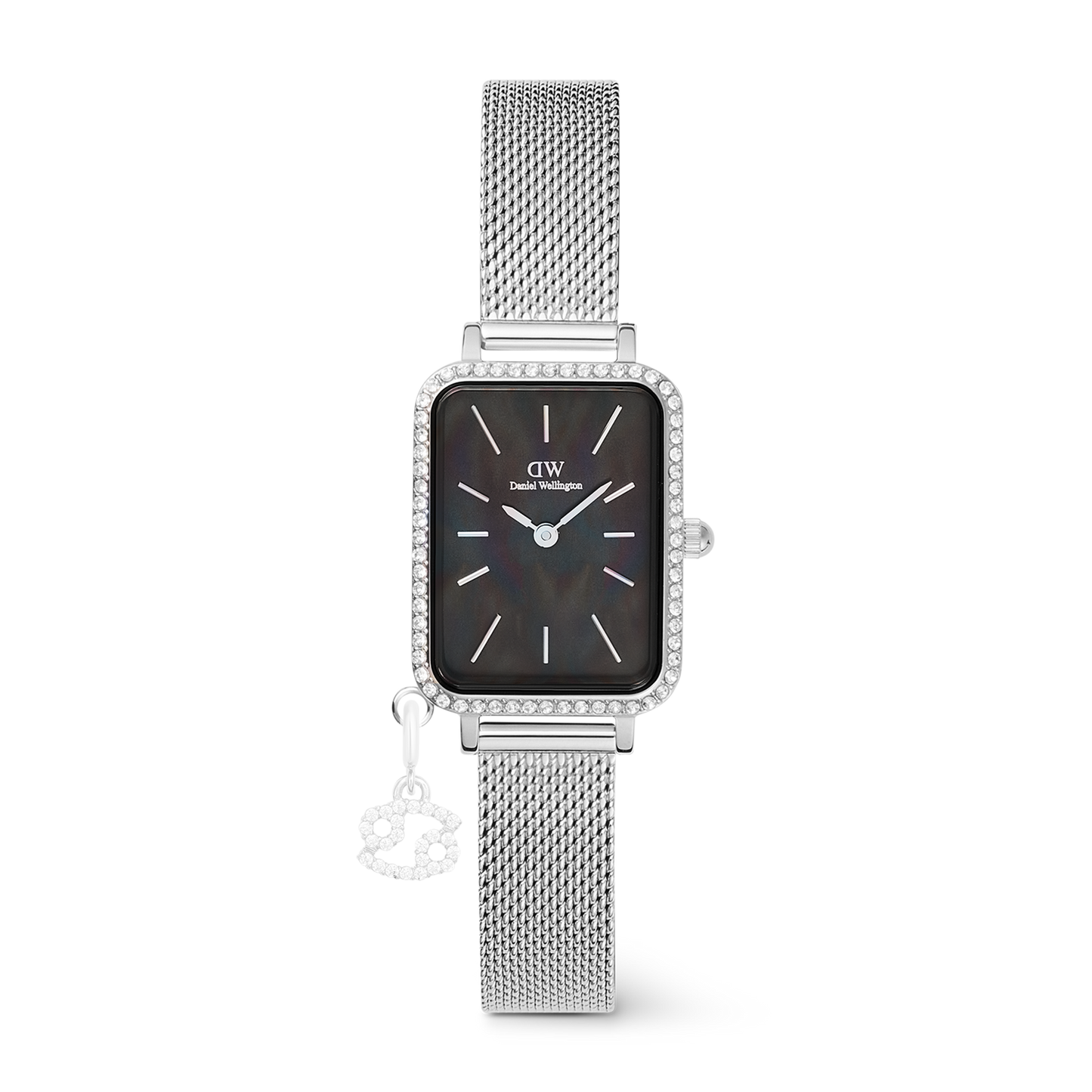 Daniel Wellington Quadro Crystal Zodiac Sterling Watch