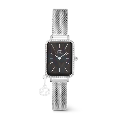 Daniel Wellington Quadro Crystal Zodiac Sterling Watch