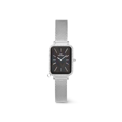 Daniel Wellington Quadro Crystal Zodiac Sterling Watch