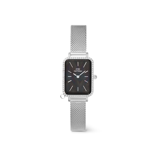 Daniel Wellington Quadro Crystal Zodiac Sterling Watch