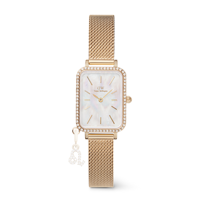Daniel Wellington Quadro Crystal Zodiac Evergold Watch