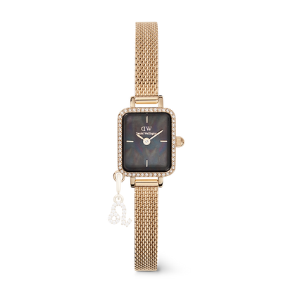 Daniel Wellington Quadro Mini Crystal Zodiac Evergold Watch