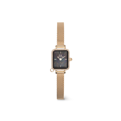 Daniel Wellington Quadro Mini Crystal Zodiac Evergold Watch