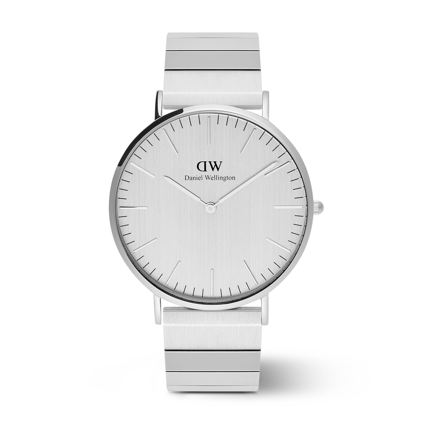 Daniel Wellington Classic Piano Link Silver Unitone Watch
