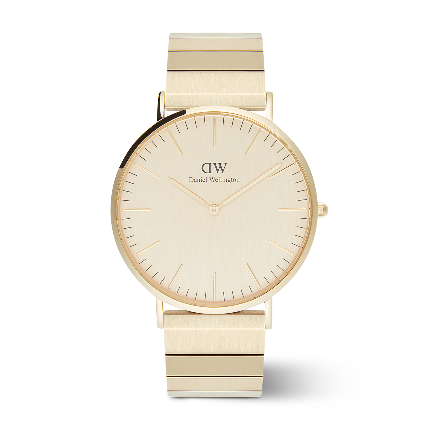 Daniel Wellington Classic Piano Link Gold Unitone Watch
