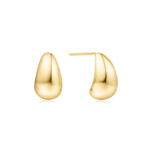 Ania Haie Gold Small Dome Hoop Earrings