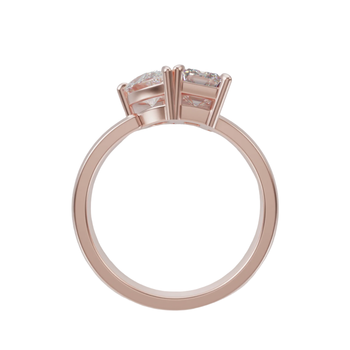 Toi et Moi Lab Grown Diamond Ring