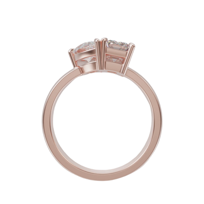 Toi et Moi Lab Grown Diamond Ring