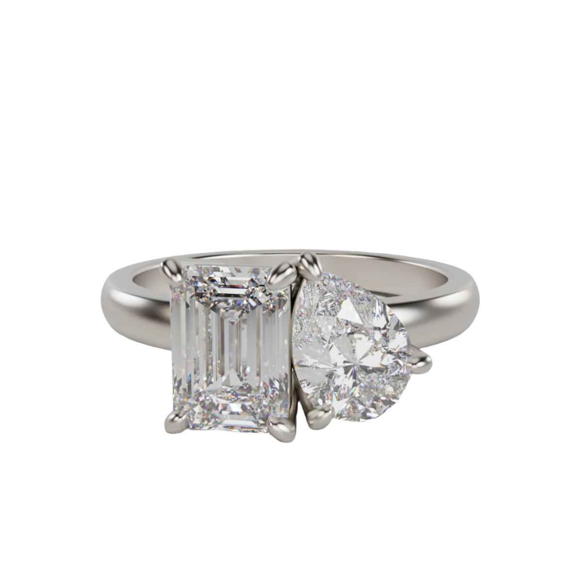 Toi et Moi Lab Grown Diamond Ring