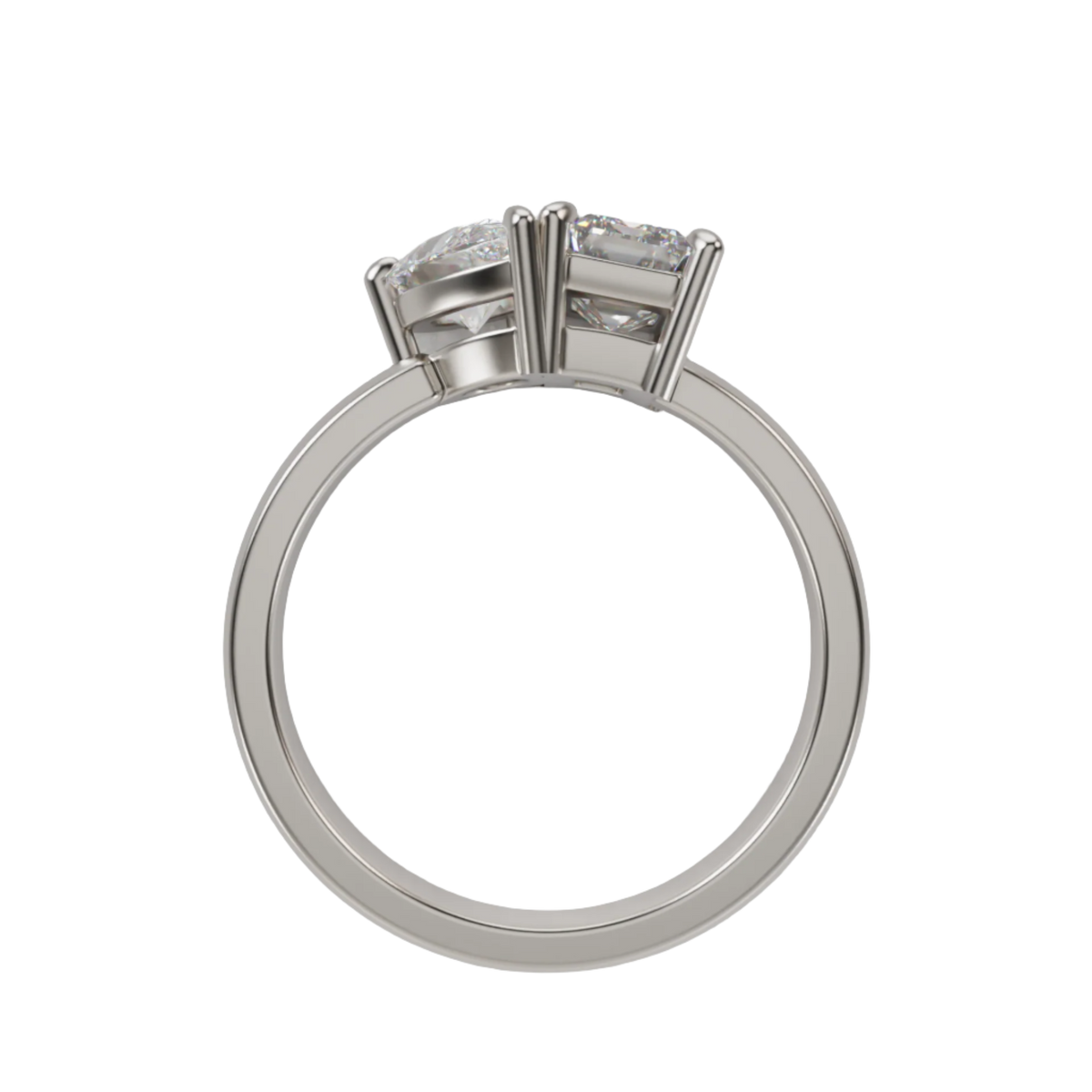 Toi et Moi Lab Grown Diamond Ring