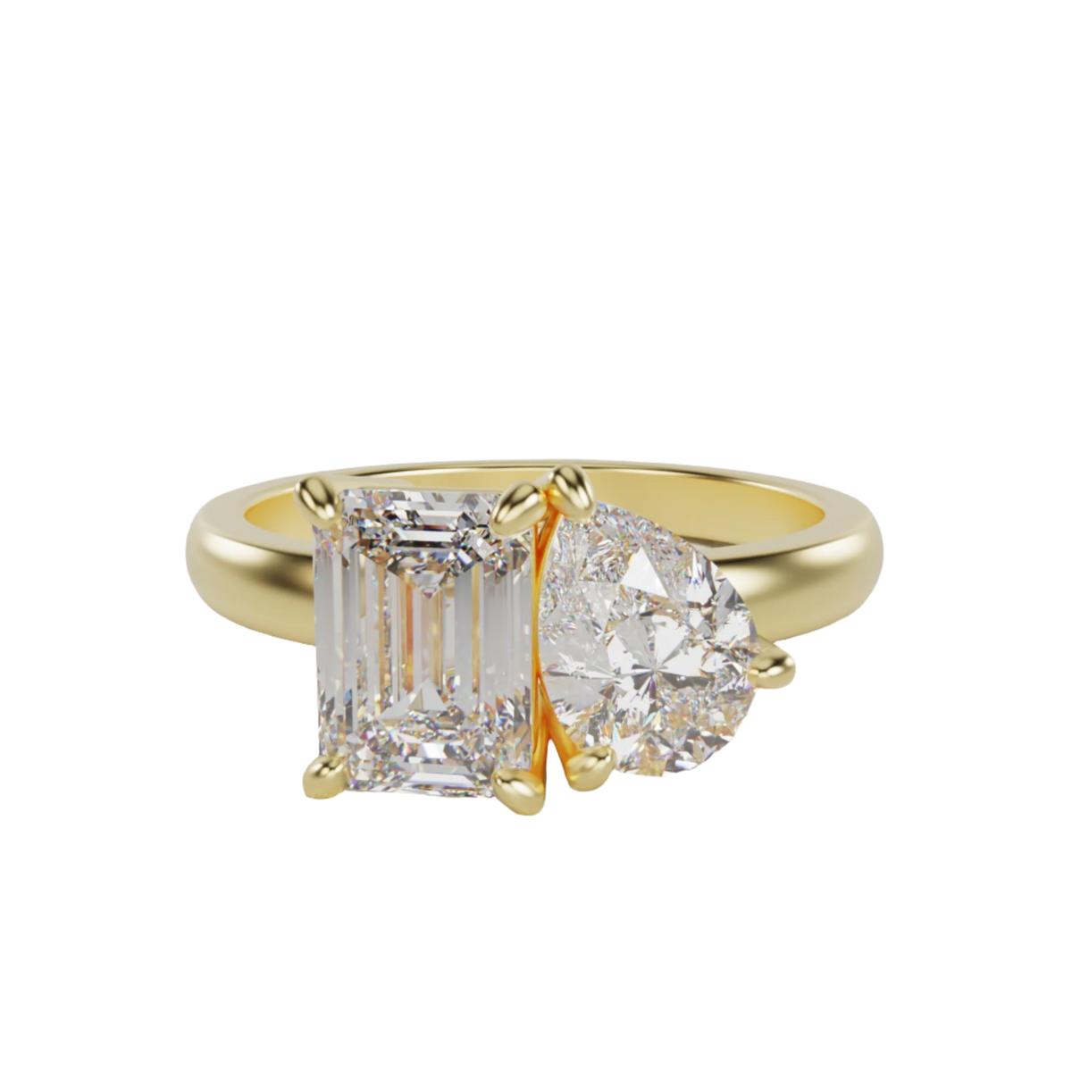 Toi et Moi Lab Grown Diamond Ring