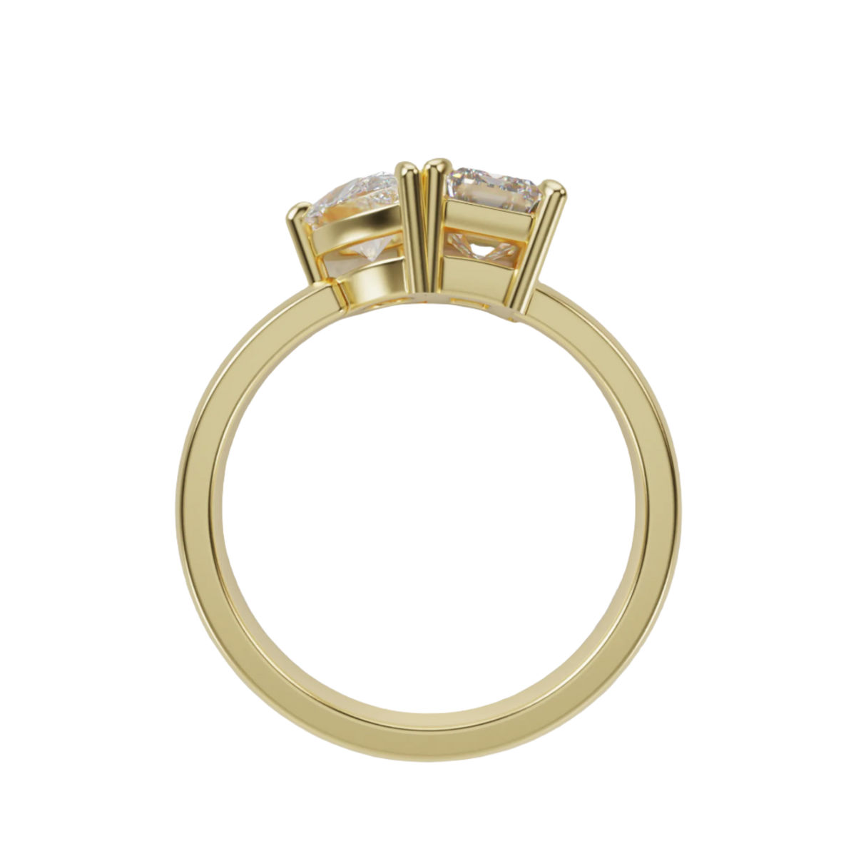 Toi et Moi Lab Grown Diamond Ring