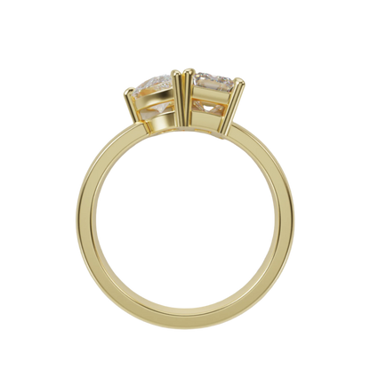 Toi et Moi Lab Grown Diamond Ring