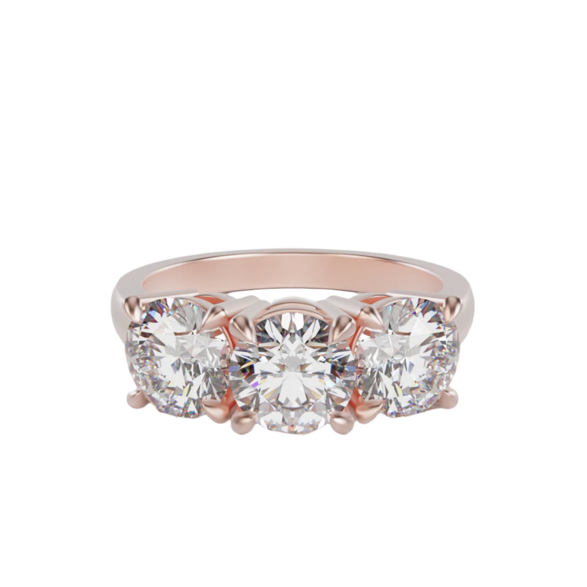 Diamond Trilogy Ring