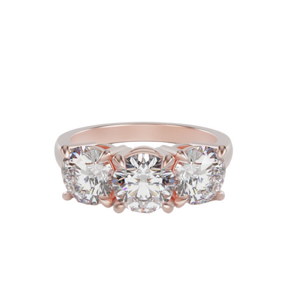 Diamond Trilogy Ring