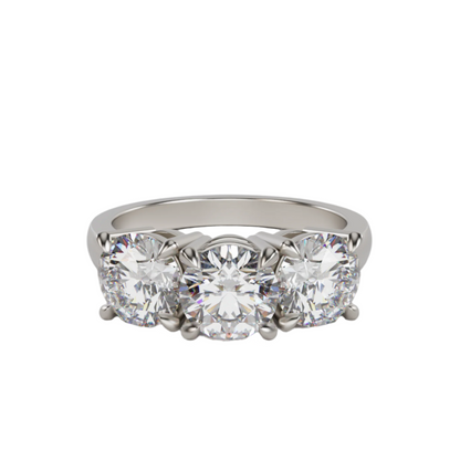Diamond Trilogy Ring