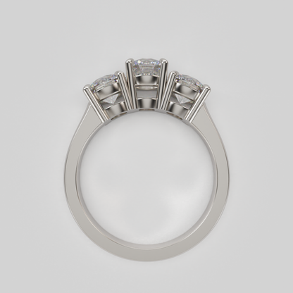 Diamond Trilogy Ring