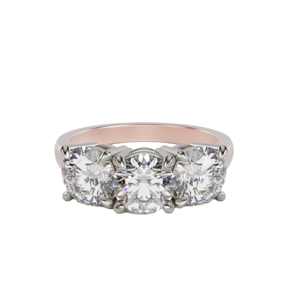 Diamond Trilogy Ring