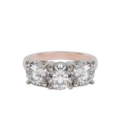 Diamond Trilogy Ring