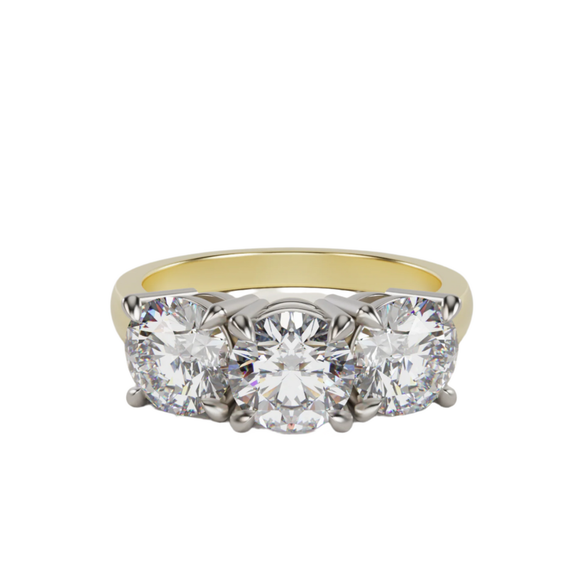 Diamond Trilogy Ring