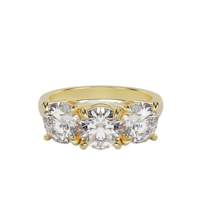 Diamond Trilogy Ring