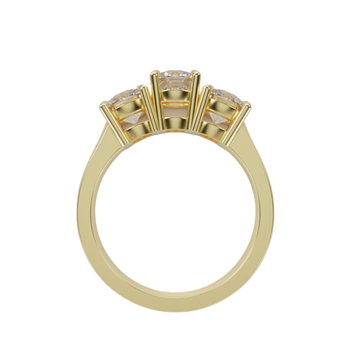 Diamond Trilogy Ring