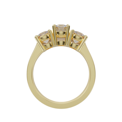 Diamond Trilogy Ring