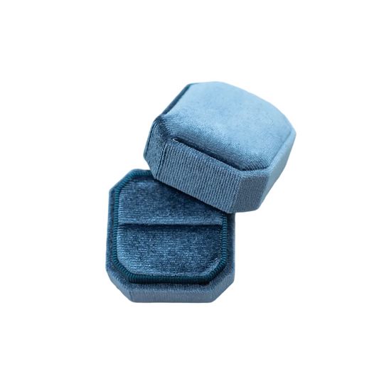 Velvet Engagement Ring Box