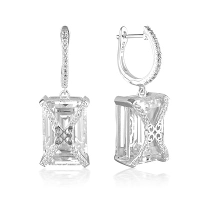 SIGNATURE REGALIA EARRINGS SILVER