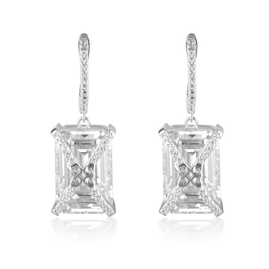 SIGNATURE REGALIA EARRINGS SILVER