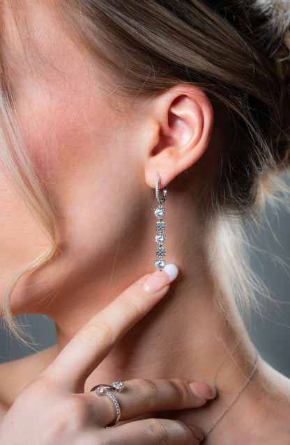 SIGNATURE HISTORY EARRINGS SILVER