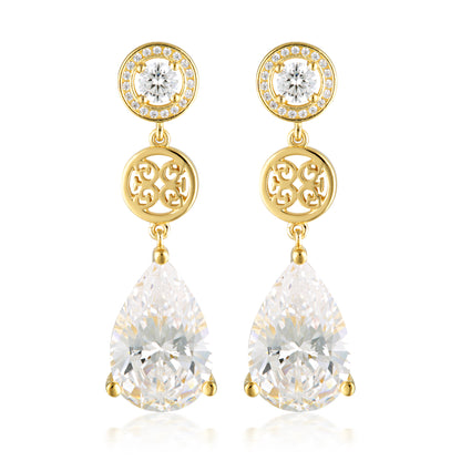 SIGNATURE MEMENTO EARRINGS GOLD
