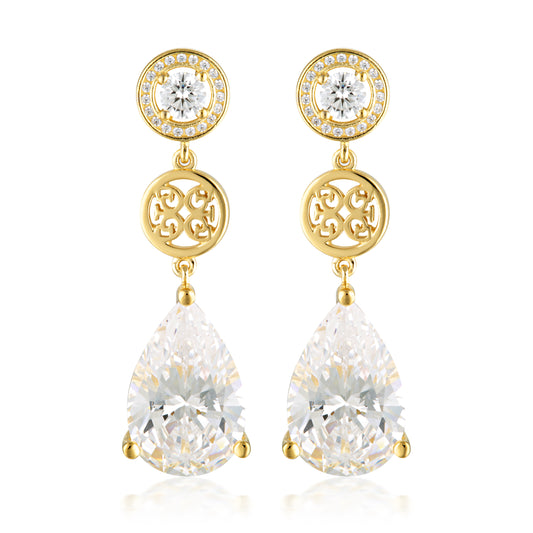 SIGNATURE MEMENTO EARRINGS GOLD