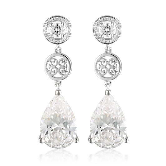 SIGNATURE MEMENTO EARRINGS SILVER