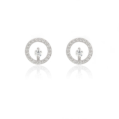 GODDESS CORA EARRINGS SILVER