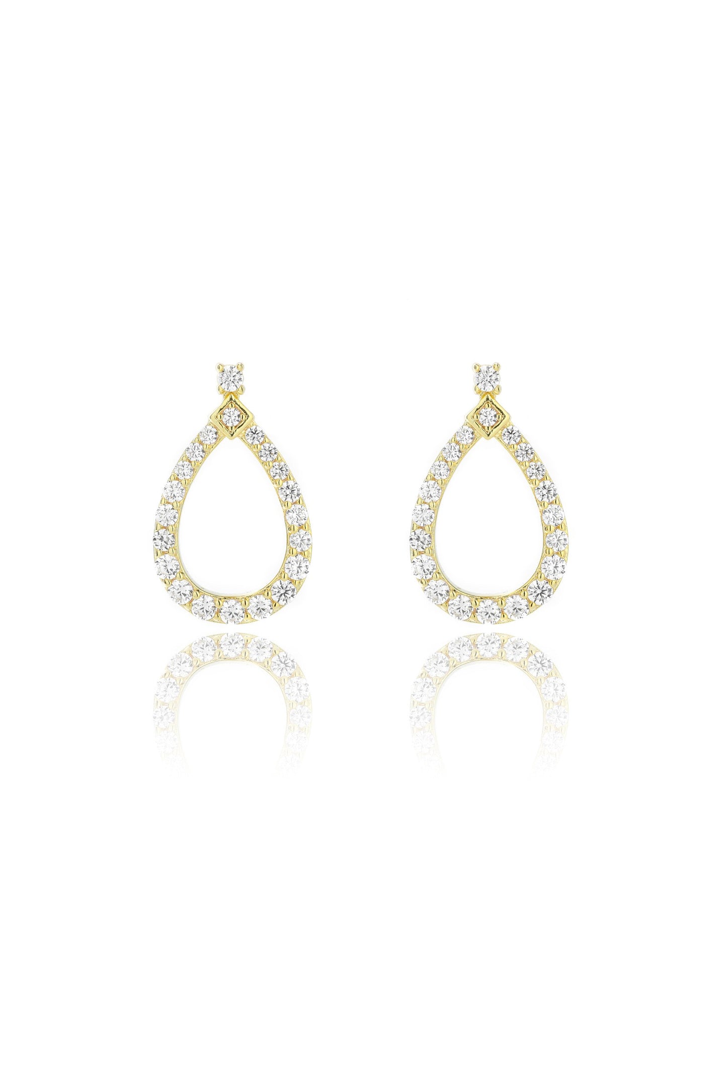 GODDESS FREYA EARRINGS GOLD