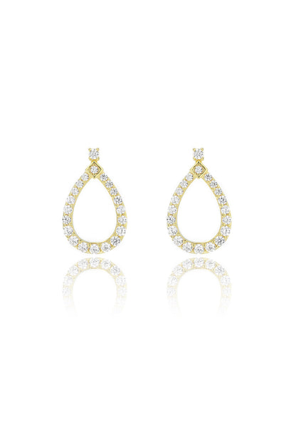 GODDESS FREYA EARRINGS GOLD