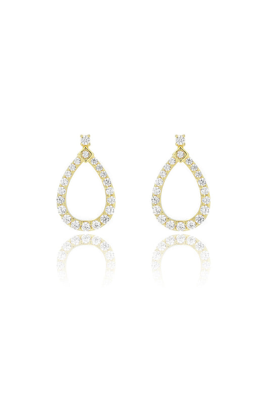 GODDESS FREYA EARRINGS GOLD