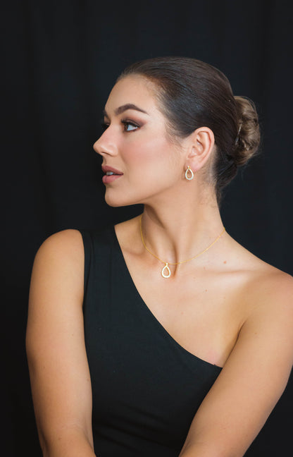 GODDESS FREYA EARRINGS GOLD