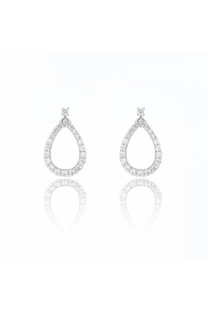 GODDESS FREYA EARRINGS SILVER