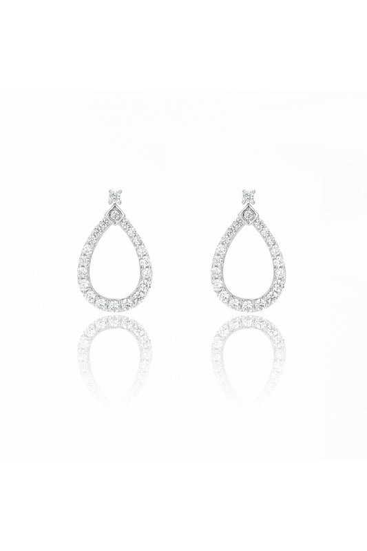 GODDESS FREYA EARRINGS SILVER