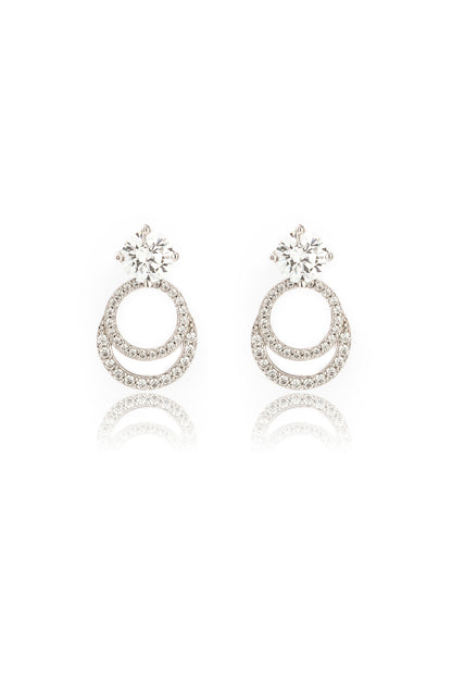 GODDESS LUNA EARRINGS SILVER