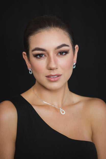 GODDESS LUNA EARRINGS SILVER
