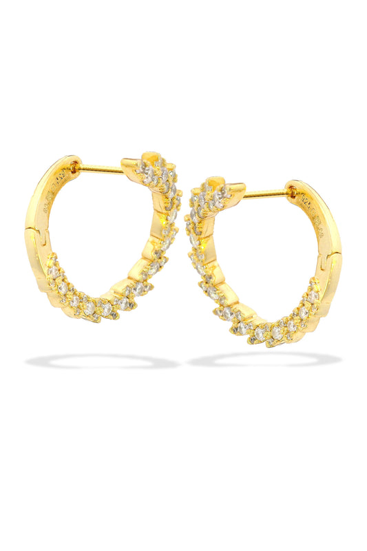 SYDNEY SOIRÉE POINT PIPER EARRINGS GOLD