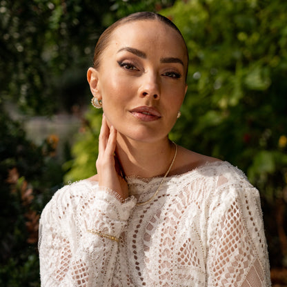 SELENA 3MM TENNIS BRACELET 18CM GOLD